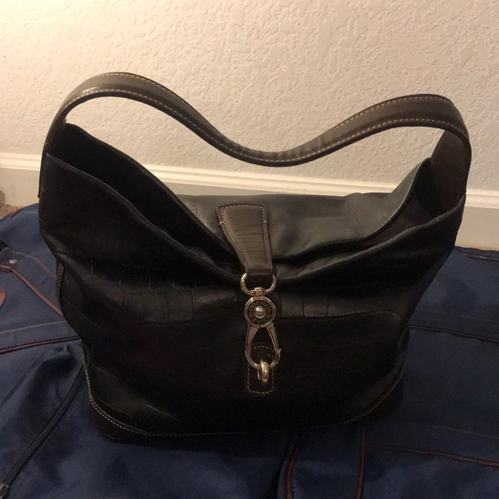 Dooney & Bourke Croc Shoulder Bag